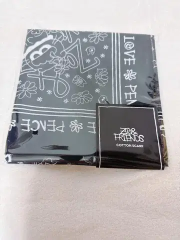 ZO&FRIENDS 팝업 ZOA 스카프 반다나