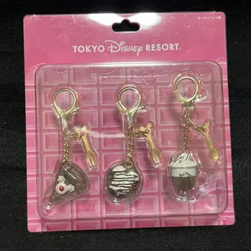 TOKYO DisneyRESORT 초코 스위츠 키체인 3개 세트
