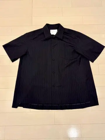 sacai 플리츠 셔츠 사카이 셔츠