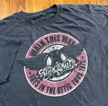 AEROSMITH 1975 투어 빈티지 티셔츠
