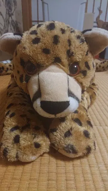 레오파드 봉제 인형