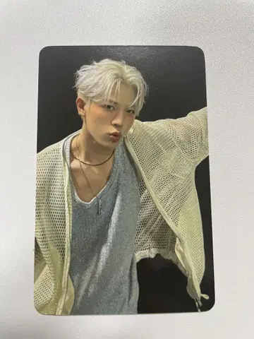 TREASURE Popup 럭키 드로우 트레이딩 카드 정환