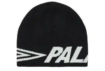 palace umbro nein cuff beanie black