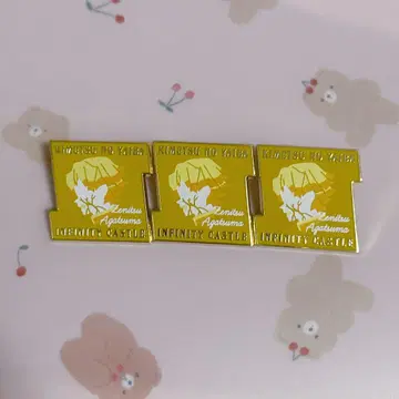 귀멸의 칼날 캐릭터 모티브 핀즈 아가츠마 젠이츠