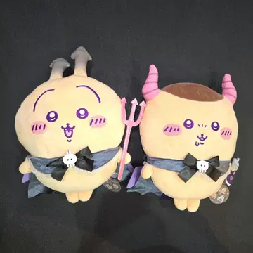 치이카와 천사 악마 악마 같은 BIG 봉제 인형 토끼 밤만쥬 2개
