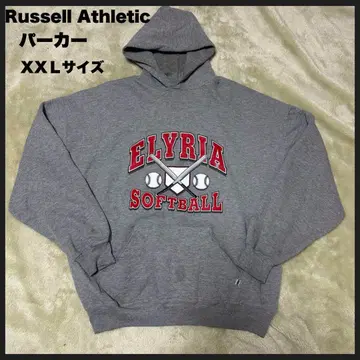 [ USED ] Russell Athletic 러셀 후드 맨투맨