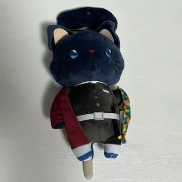 귀멸의 칼날 With cat 안대 부착 봉제 인형 키링 토미오카 기유