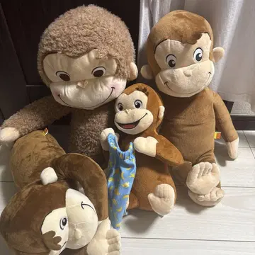 [새상품급] 오자루의 조지 봉제 인형 4세트 + 덤 3점 포함