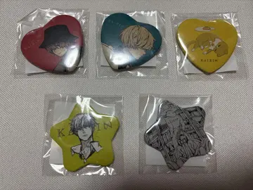 Eve  KAIZIN 앱 복권 8번 캔뱃지 5개 세트