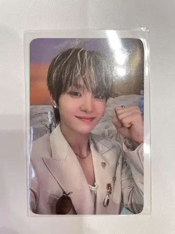TREASURE Popup 럭키 드로우 트레이딩 카드 지훈