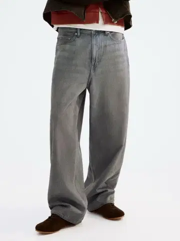 H&M 배기 데님 팬츠