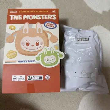 LABUBU 라브브 복조리 소라마치 팝업 storage bag 그린