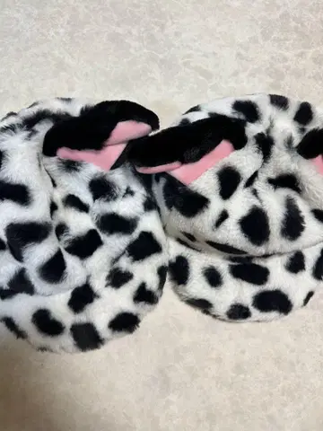 디즈니 달마시안 복슬복슬 캡 101마리 강아지
