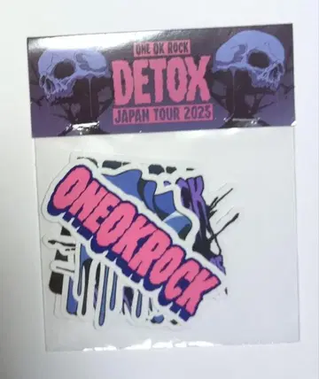 ONE OK ROCK DETOX JAPAN TOUR 스티커 세트
