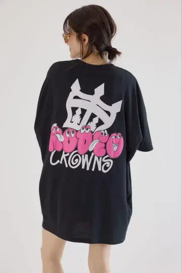 새상품 로데오 크라운 스트릿 Face Logo T 원피스 4