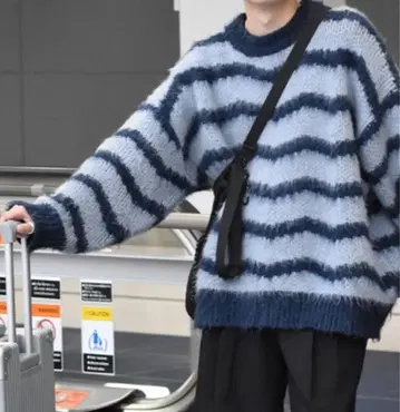 nugu 스트라이프 니트