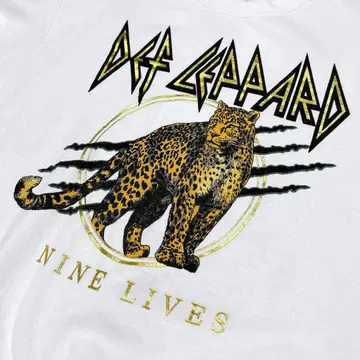 Def Leppard 데프 레퍼드 밴딩 맨투맨 S