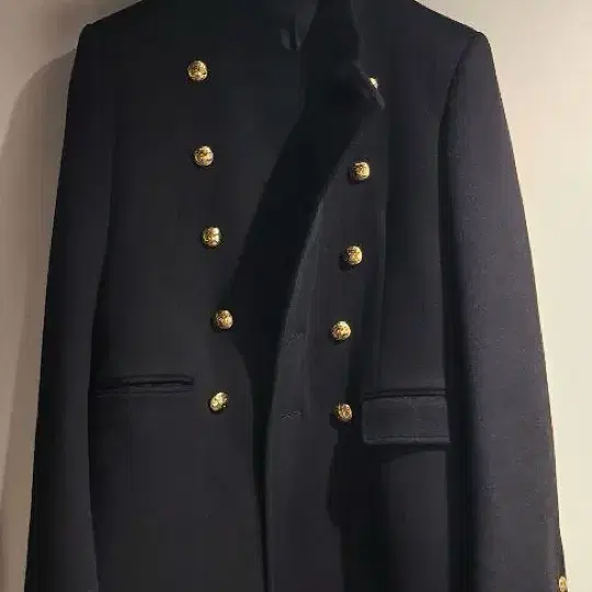 셀린느 [티모시 샬라메님 착용] 23fw 버진 울 오피서 밀리터리 코트 사진 6