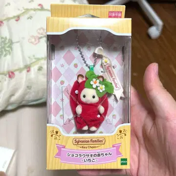 쇼콜라 토끼 아기 키체인