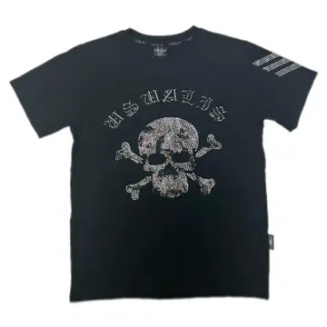 스컬 디자인 T셔츠 archive vkei opium swag