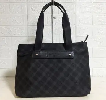 no38230 DAKS 닥스 가죽 나일론 토트 백