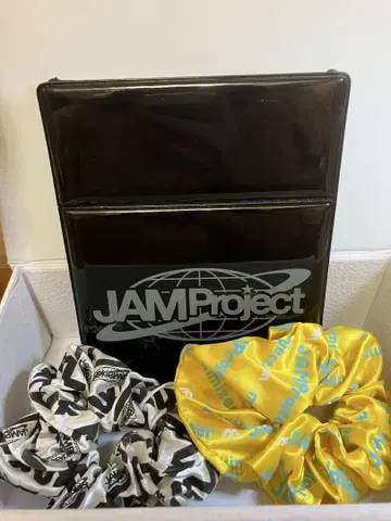 JAM Project 거울과 스크런치 세트