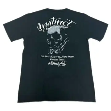 스컬 디자인 T셔츠 archive vkei opium swag