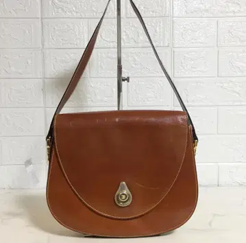 no38252 발리 이탈리아제 빈티지 천연 가죽 가죽 숄더백