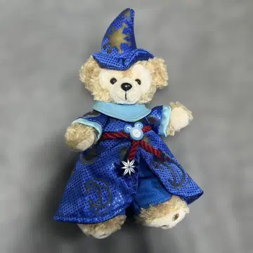 [새상품급] 더피 인형 배지 마법사 10주년 키링