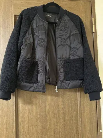 보아와 퀼팅 블랙 자켓 11호