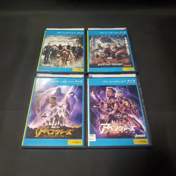 서양화 어벤져스 시리즈 4작품 Blu-ray 세트 [ 렌탈업 상품 ]