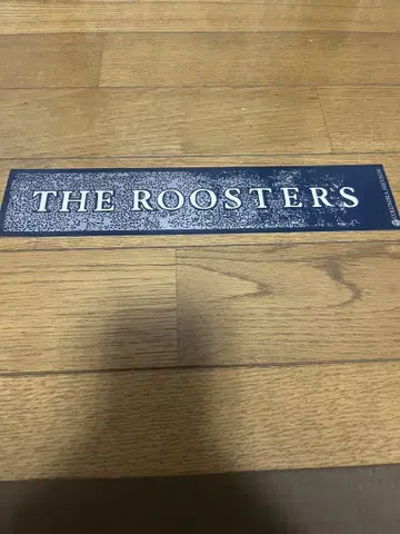 THE ROOSTERS DIS 특전 스티커