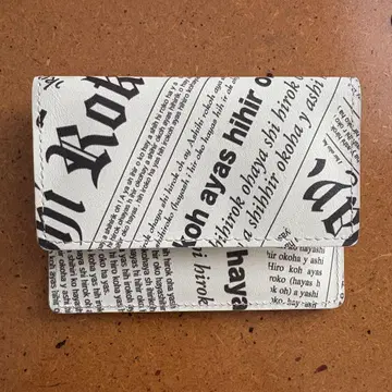 히로코 하야시 지갑 컴팩트 피아티