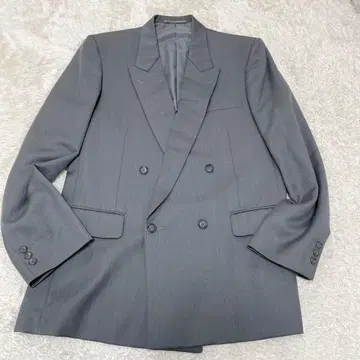 90s 빈티지 더블 자켓 오버 사이즈 그레이 블레이저