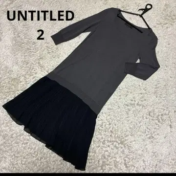 언타이틀 도킹 원피스 니트 플리츠 2