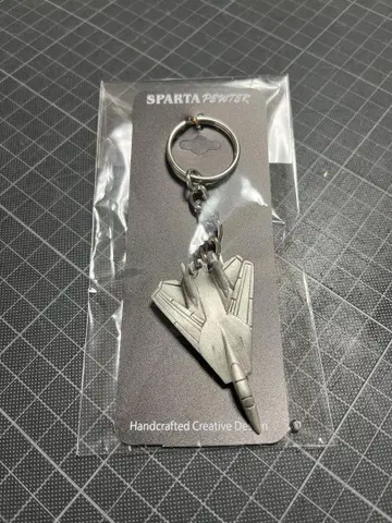 [ sparta pewter ] 탑건 F-14 키링
