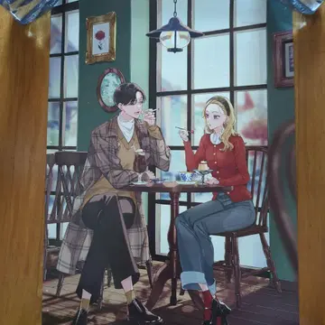 밟거나, 차거나, 사랑하거나 A3 포스터 카도코미 페스티벌 한정판