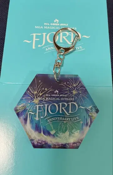 미세스 그린애플 FJORD 가챠 아크릴 키링 A