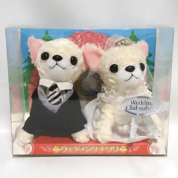 웨딩 치와와 봉제 인형