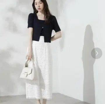 PROPORTION BODY DRESSING 프릴 내로우 타이트 스커트