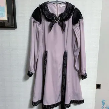 LIZ LISA 리즈리사 어깨 레이스 절개 원피스 지뢰 양산