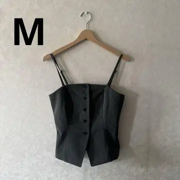 GU 여성용 프론트 버튼 뷔스티에 M 사이즈