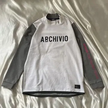 ARCHIVIO 알치비오 모크넥 롱 슬리브 골프웨어 50