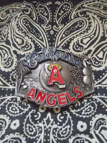 캘리포니아 에인절스 벨트 버클