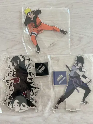 [ 중고품 ] NARUTO 나루토 아크릴 스탠드 3개 세트