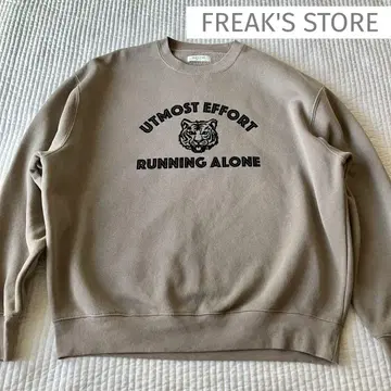 FREAK'S STORE 애니멀 칼리지 플로키 로고 맨투맨