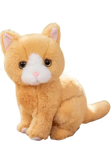 고양이 고양이 봉제 인형 리얼