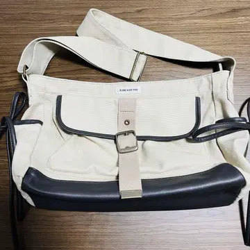 RUBY AND YOU 리본 엽서 숄더백