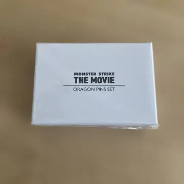 MONSTER STRIKE THE MOVIE ORAGON PINS SET