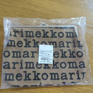 마리메꼬 로고 파우치 가마구치 가을
